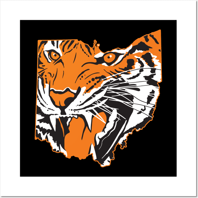 Cincinatti Bengals Wall Art by stayfrostybro